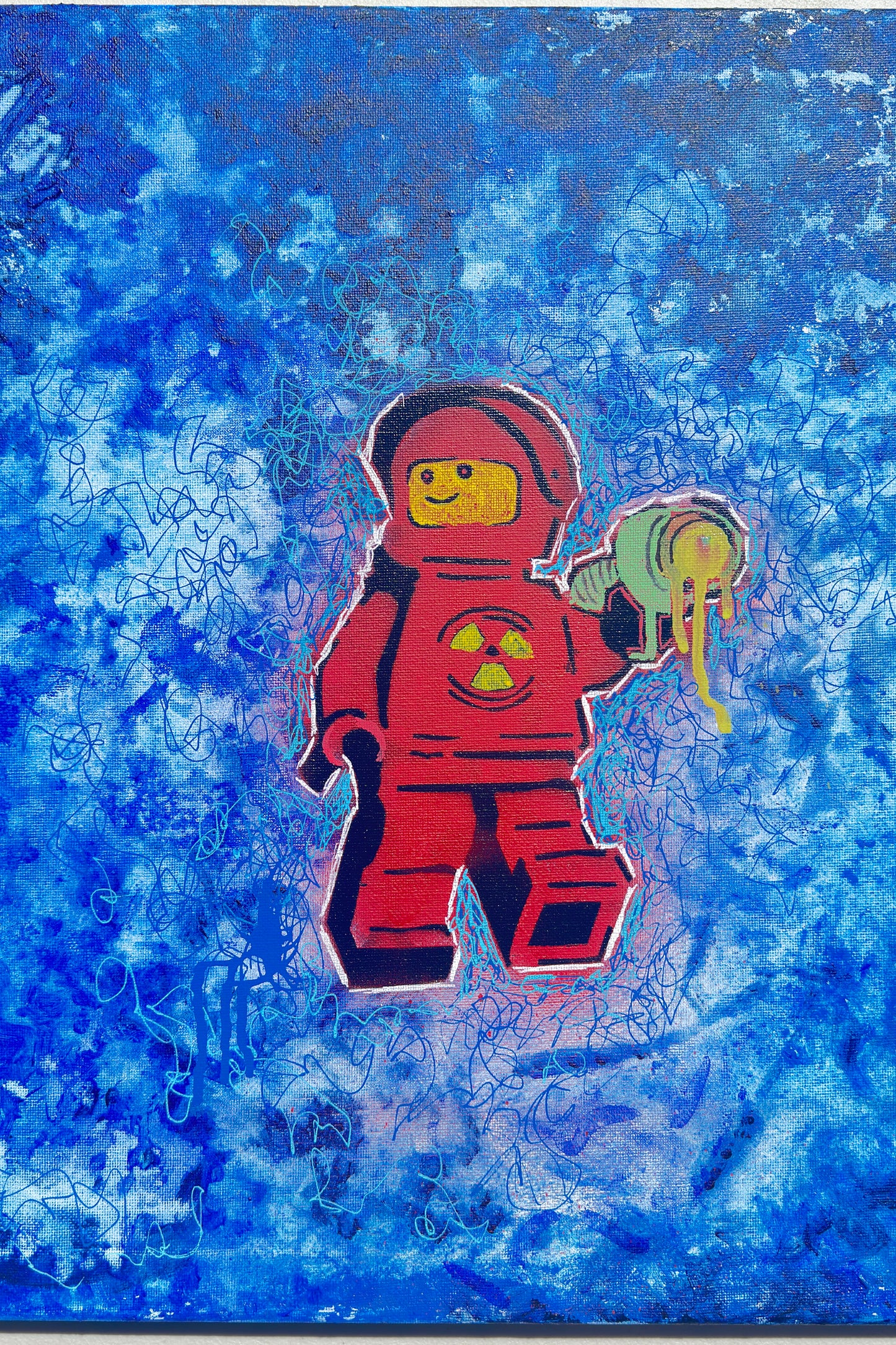 Lego graffiti
