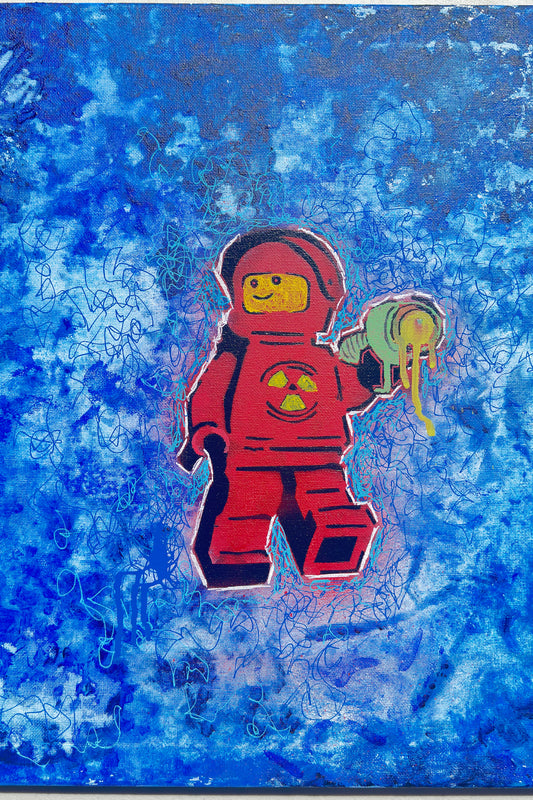 Lego graffiti